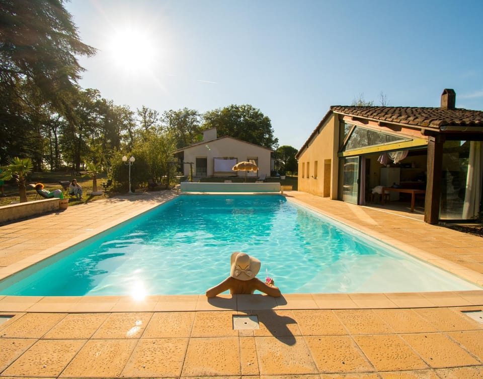 Natural landscape, Swimming pool
