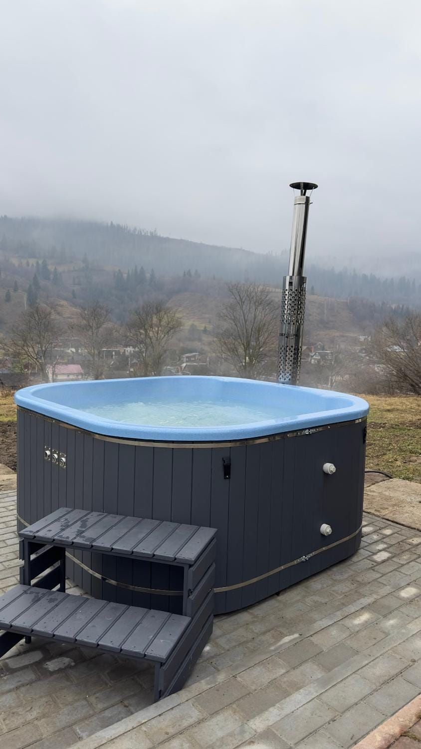 Day, Natural landscape, Hot Tub