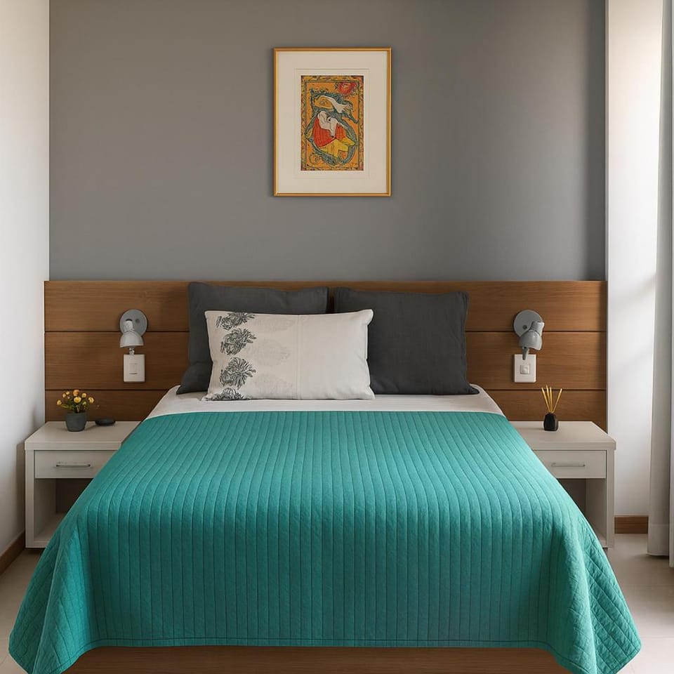 Bed, Bedroom