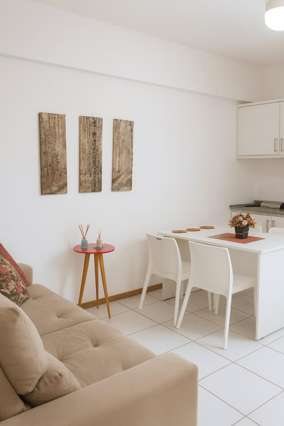 Living room, Seating area, Dining area