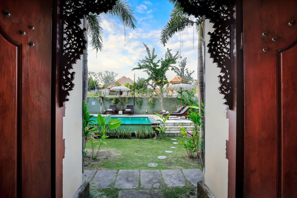 Balcony/Terrace, Garden view, Pool view