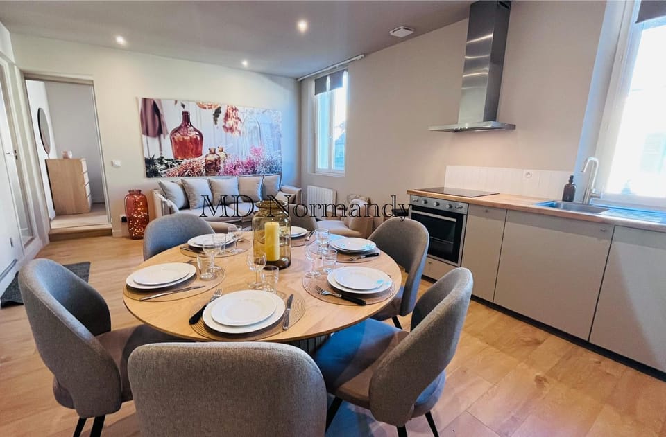 Duplex 2 à 6 personnes - Plein centre Deauville Apartment in Deauville