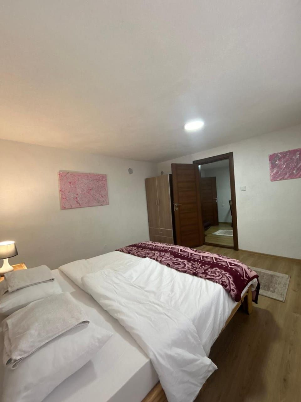 Bed, Bedroom, wardrobe