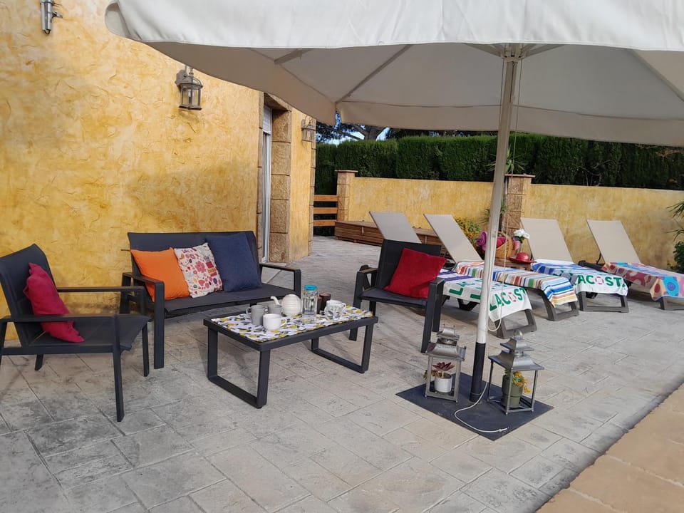 Patio, sunbed