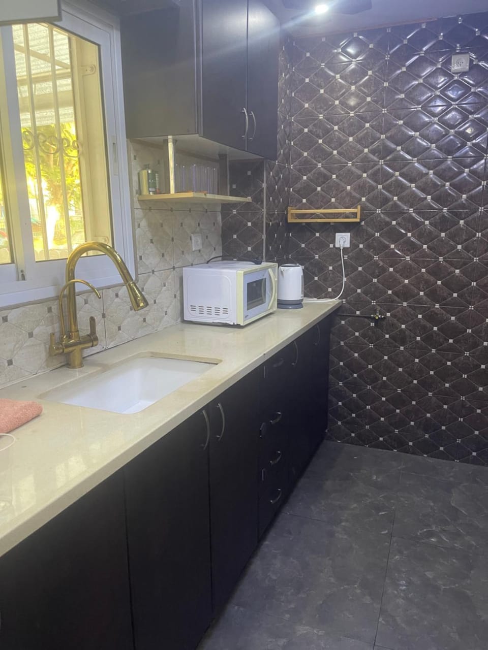 Kitchen or kitchenette, kitchen