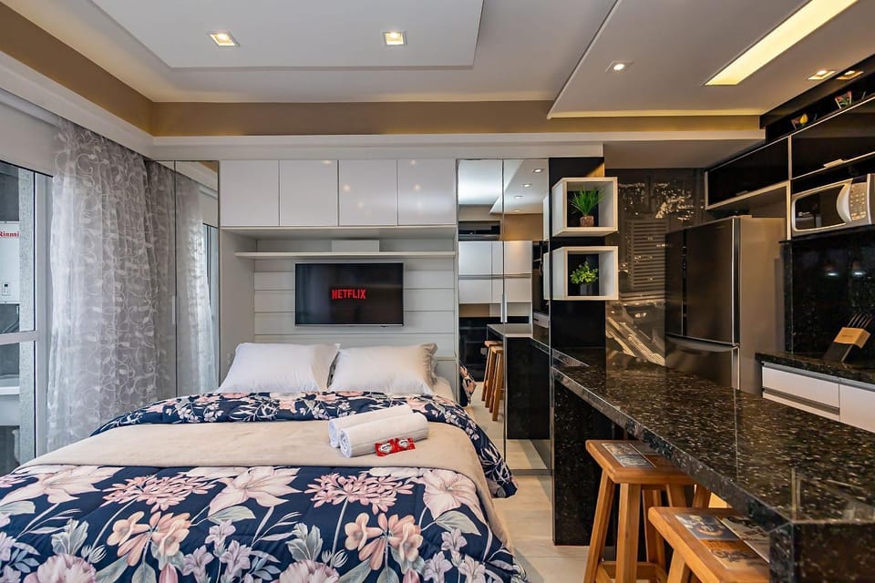Studio Premium com Garagem no 28º andar - MID2809 Apartment in Curitiba