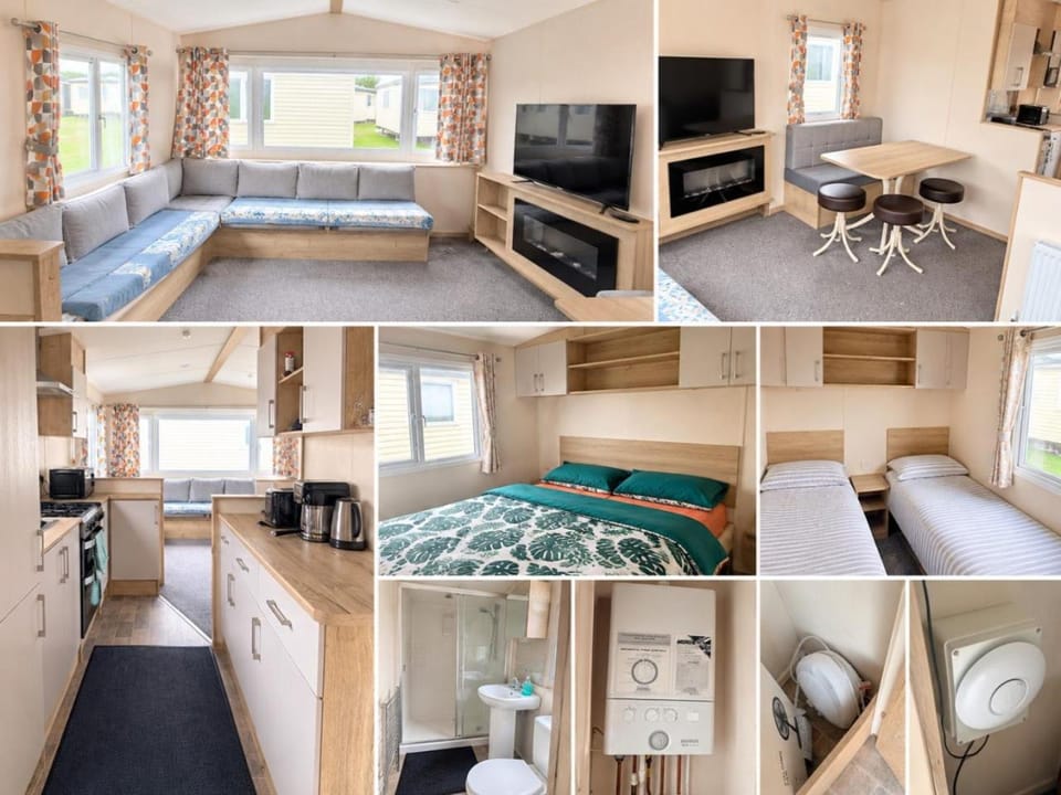 Family-Friendly 2BR Caravan at New Beach Holiday Park House in Dymchurch