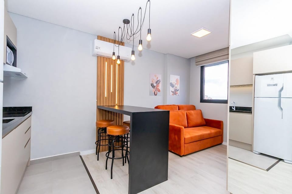Estudio com cama e sofá-cama - NLF1604 Apartment in Curitiba