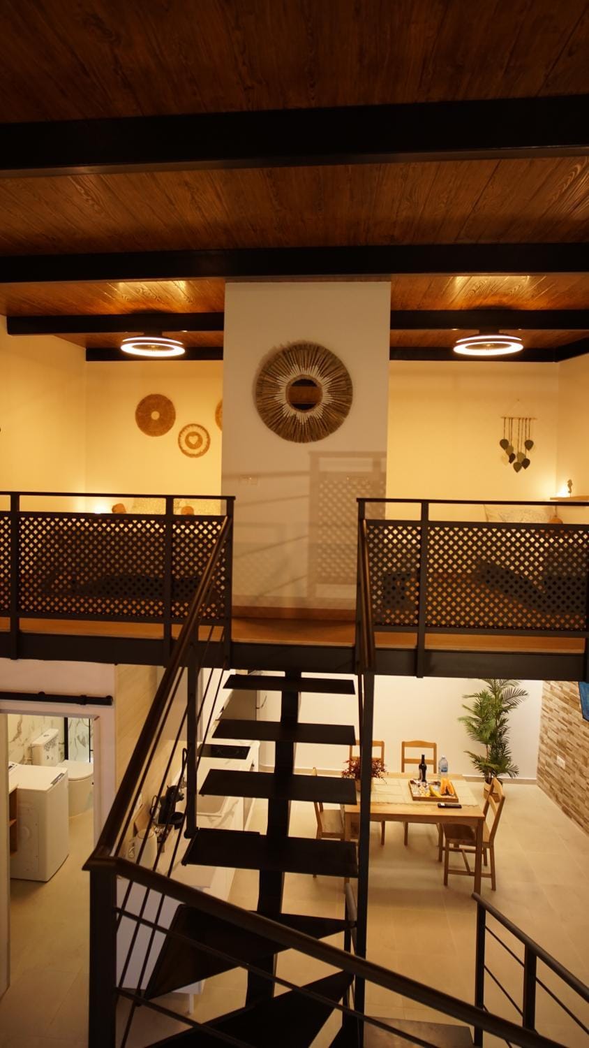 Loft moderno, jacuzzi y BBQ House in Abona