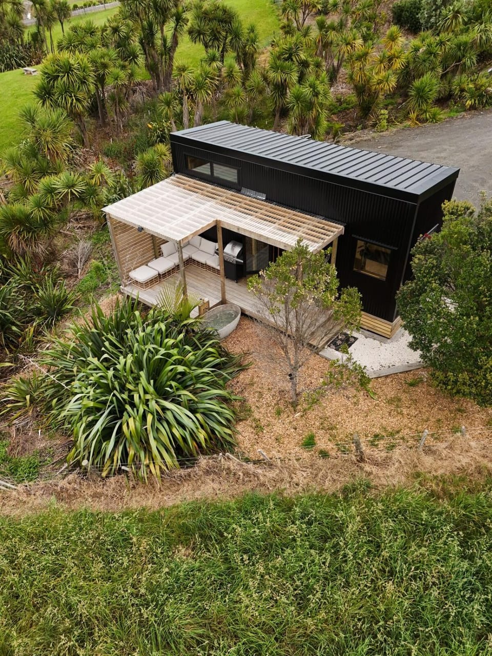 Property building, Natural landscape, Garden view