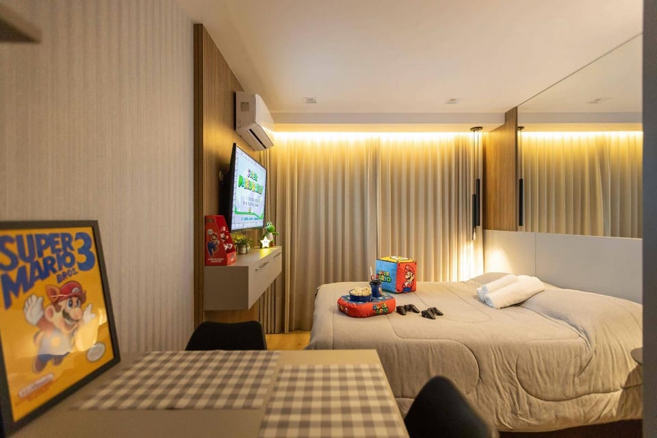 Super Mario World | Nostalgia Studio Apartment in Curitiba