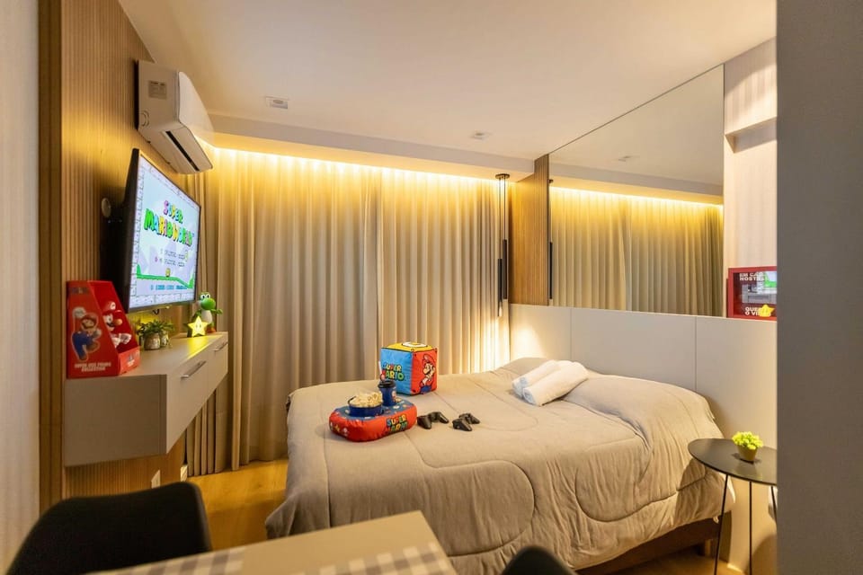 Super Mario World | Nostalgia Studio Apartment in Curitiba