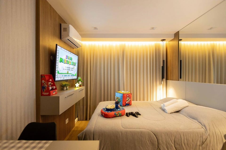 Super Mario World | Nostalgia Studio Apartment in Curitiba