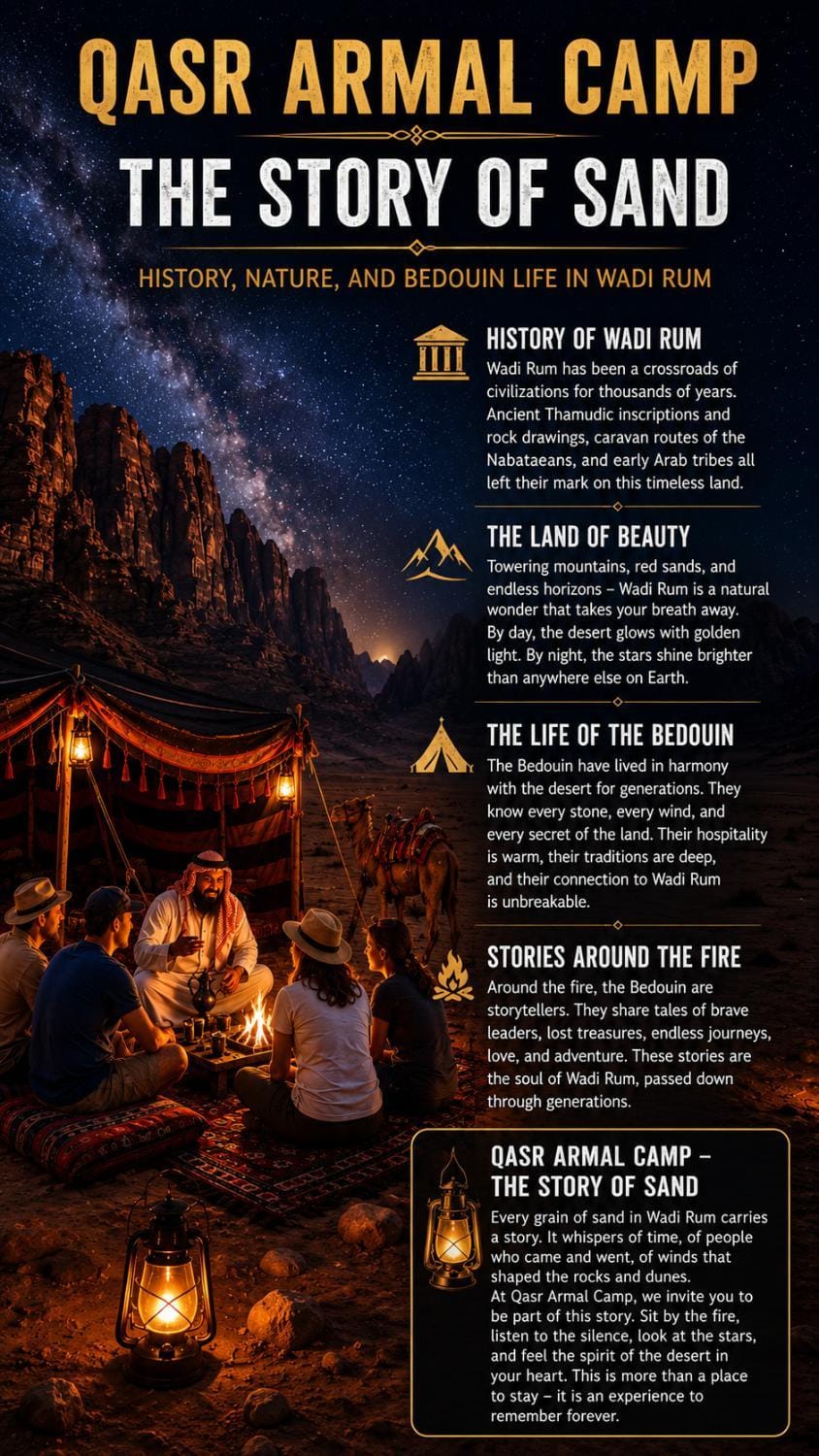 Wadi Rum Sands Story Camp &Tours Luxury tent in Africa
