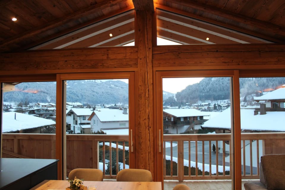 Day, Natural landscape, Winter, Mountain view