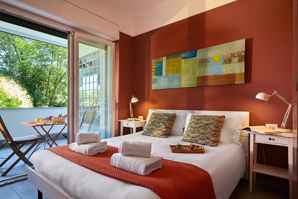 Bed, Balcony/Terrace, Bedroom