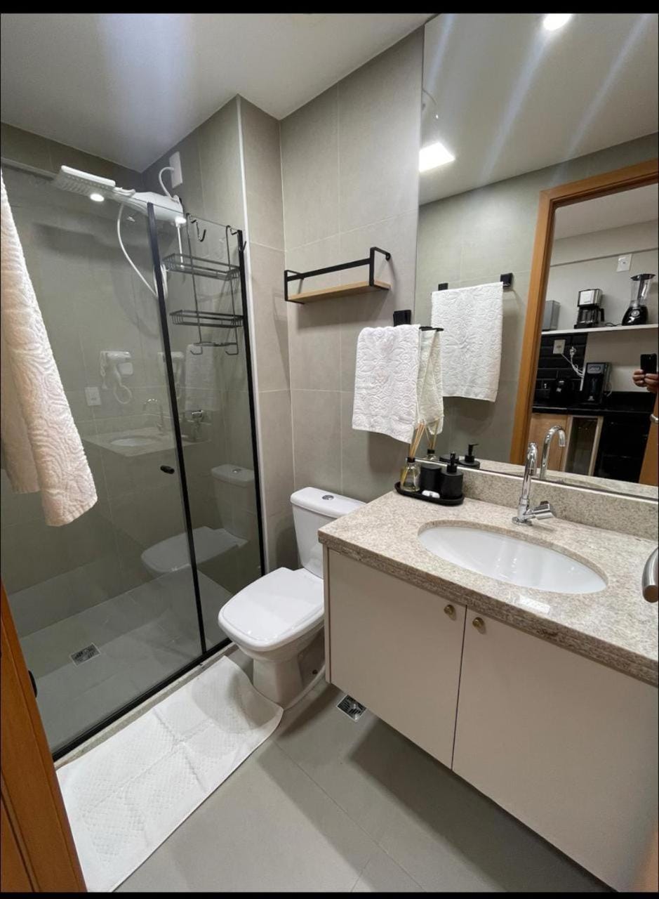 Shower, Bathroom, hair dryier, towels