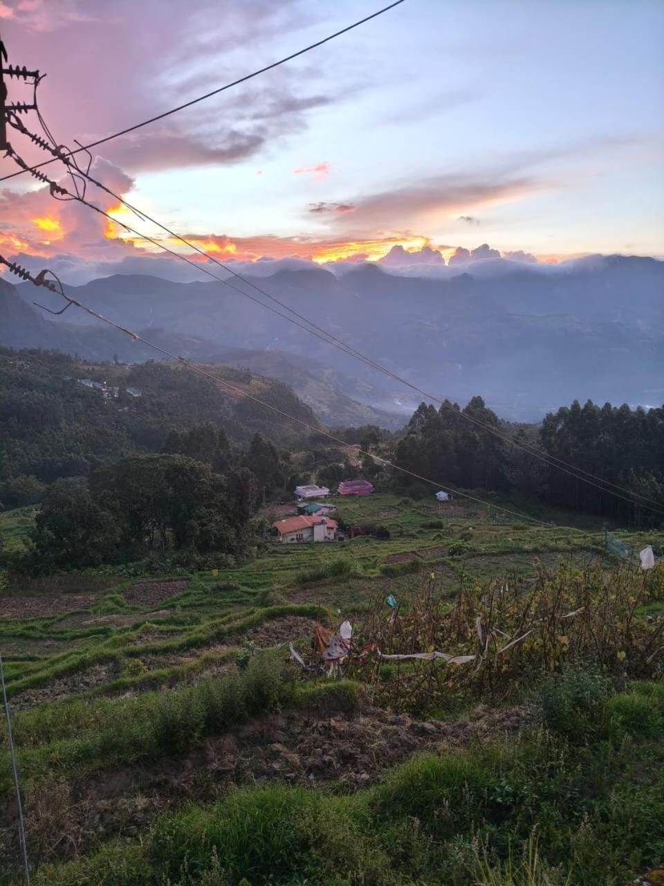 Natural landscape, Sunset