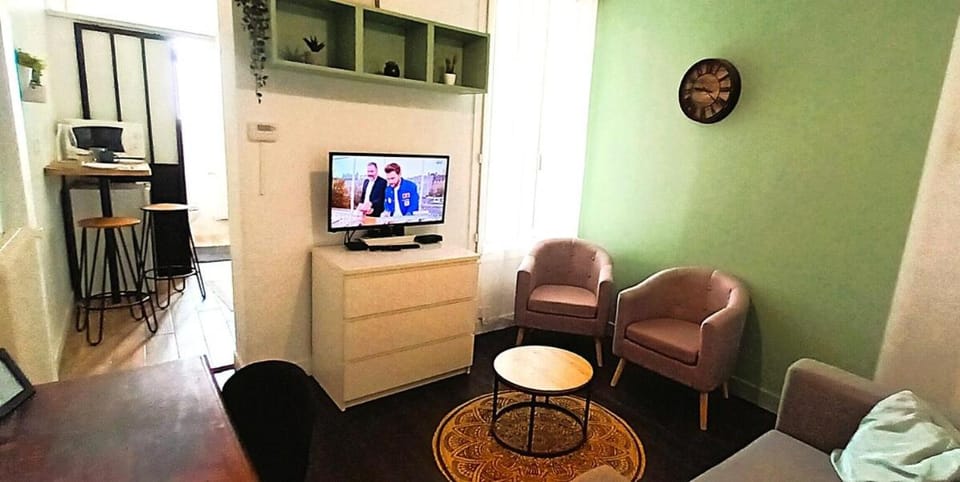 Le Joli Vert - T2 - Cosy - Wifi - TV - Lave-linge Apartment in Tours