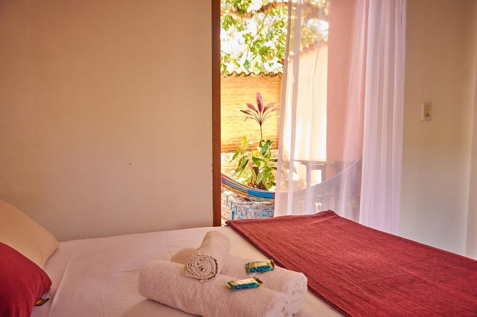 Patio, Bed, Bedroom, towels