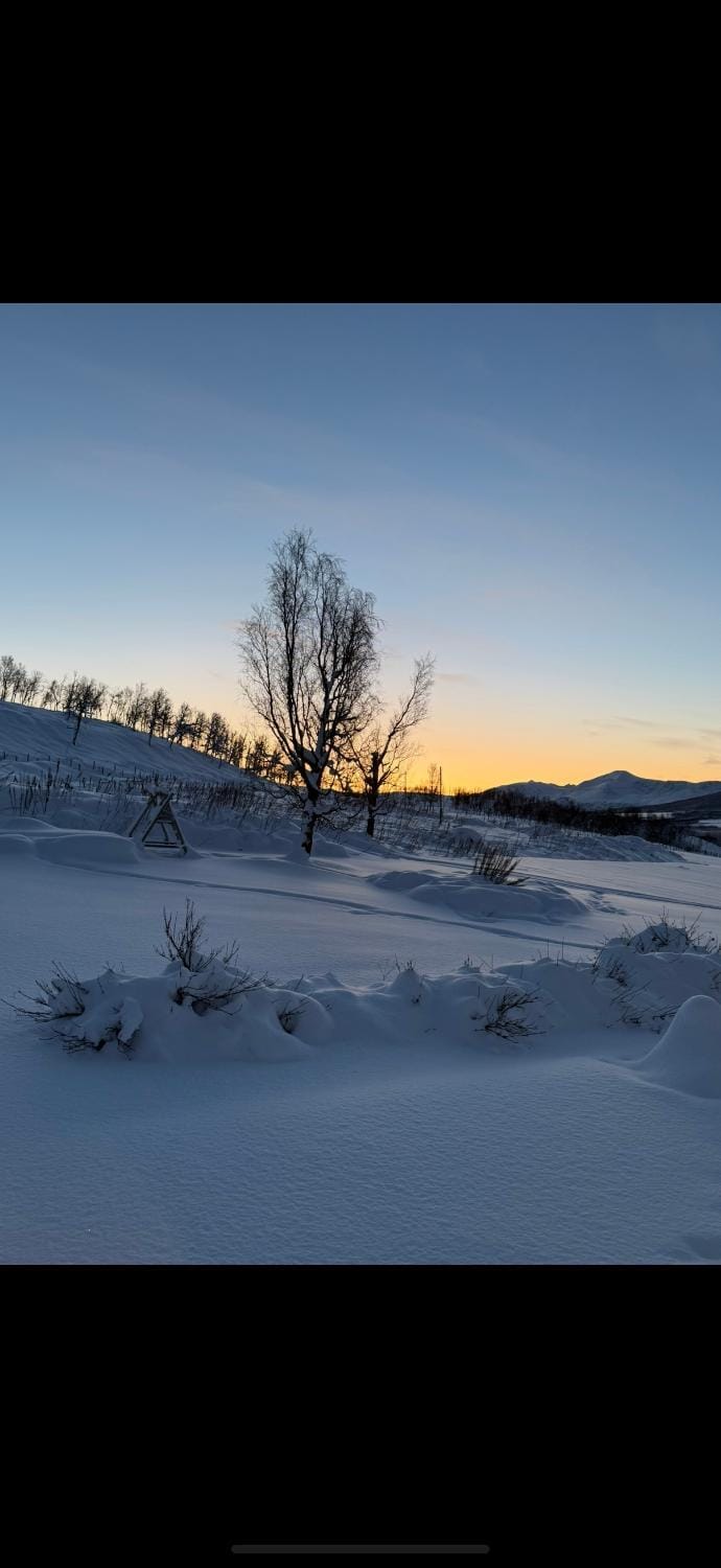 Huset nært blåisvannet House in Troms Og Finnmark