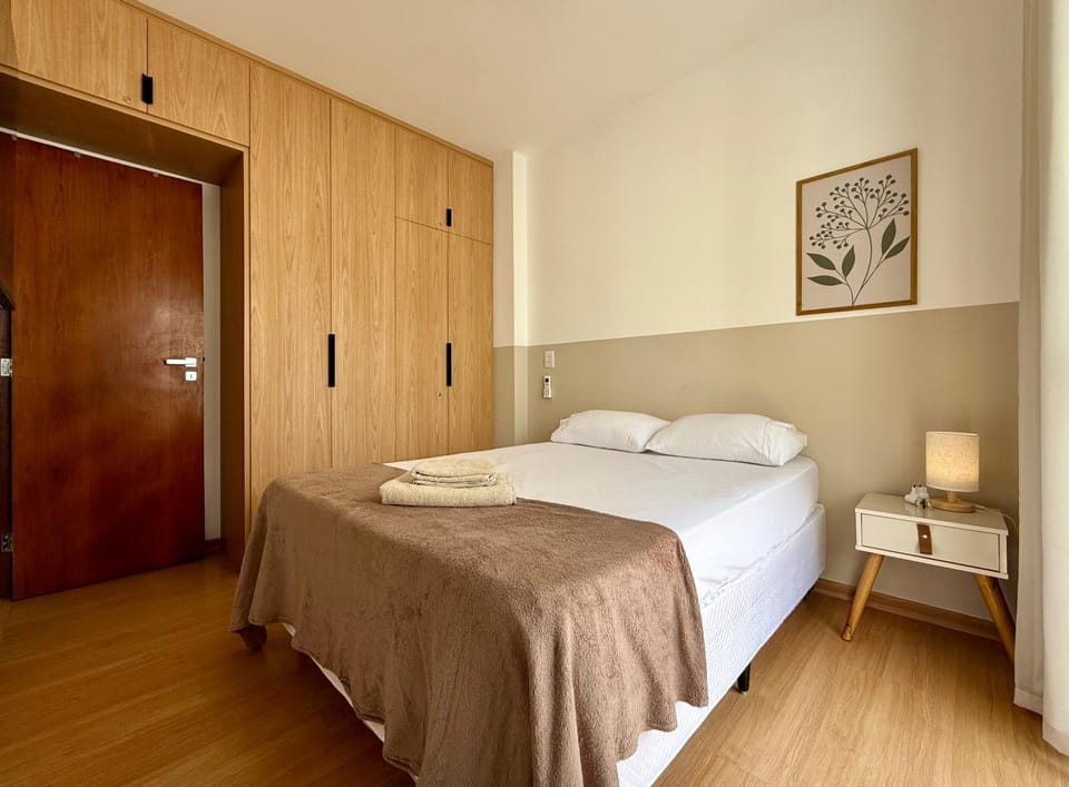Bed, Photo of the whole room, Bedroom, towels, wardrobe