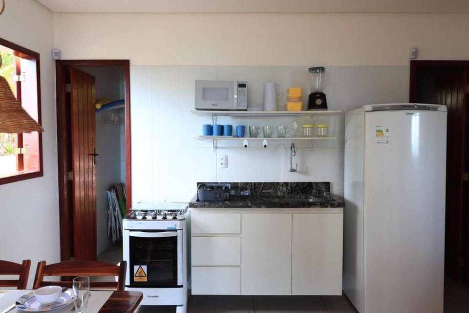 Kitchen or kitchenette, oven, stove