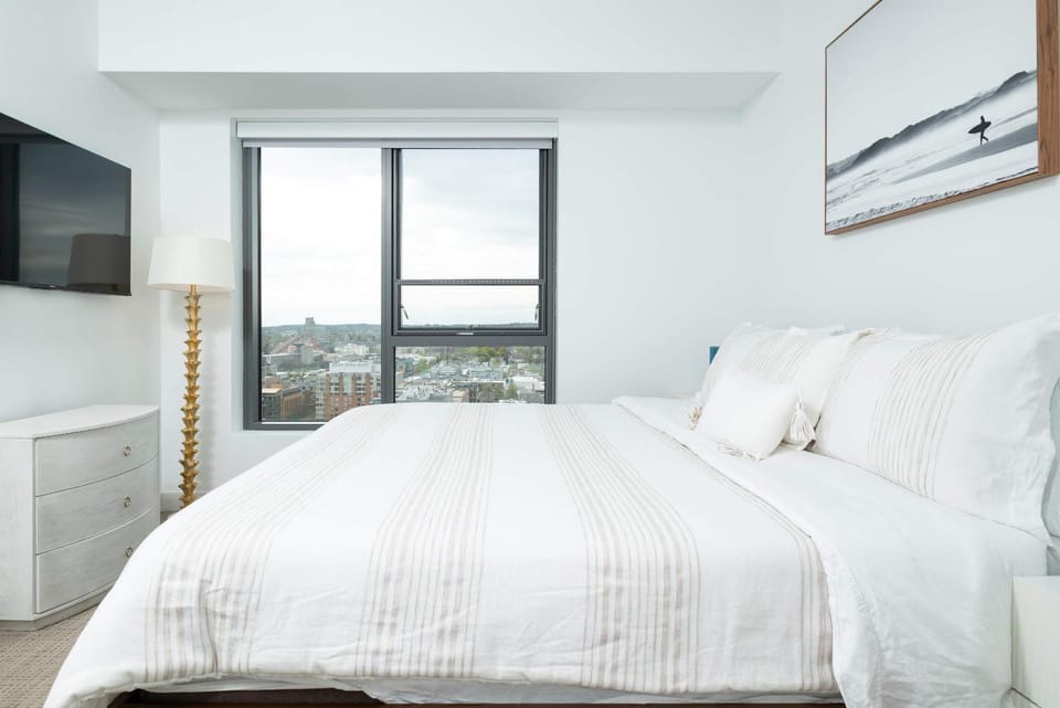 Central 1BR Apartment Assembly Square Pool Gym Parking Sleep 5 Apartment in Somerville