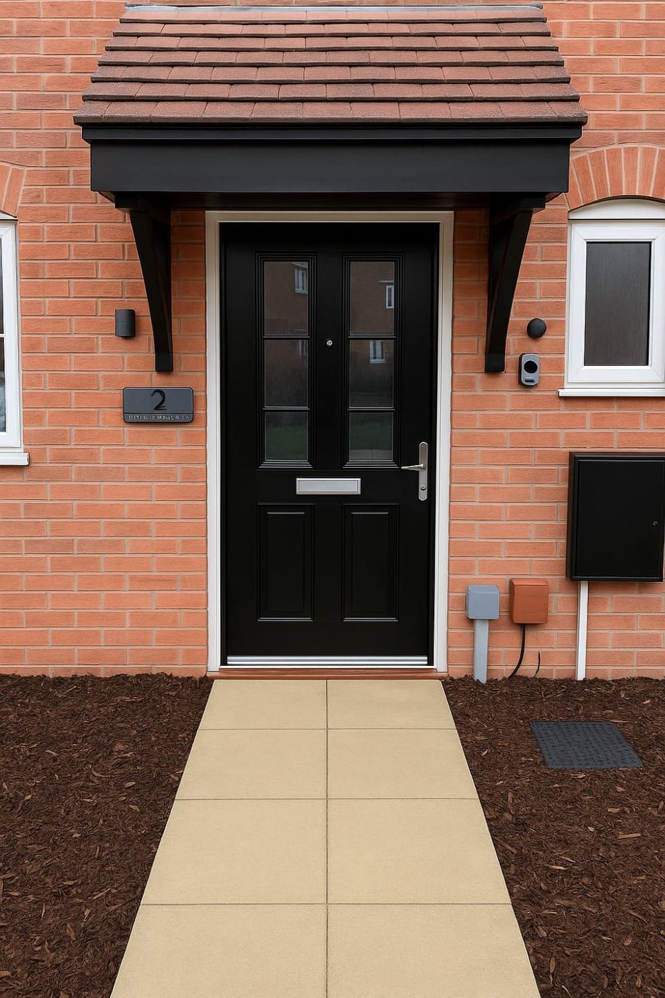 Property building, Facade/entrance