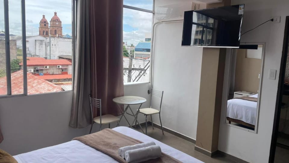 Moderno dpto céntrico con vista a la Catedral Apartment in Santa Cruz de la Sierra
