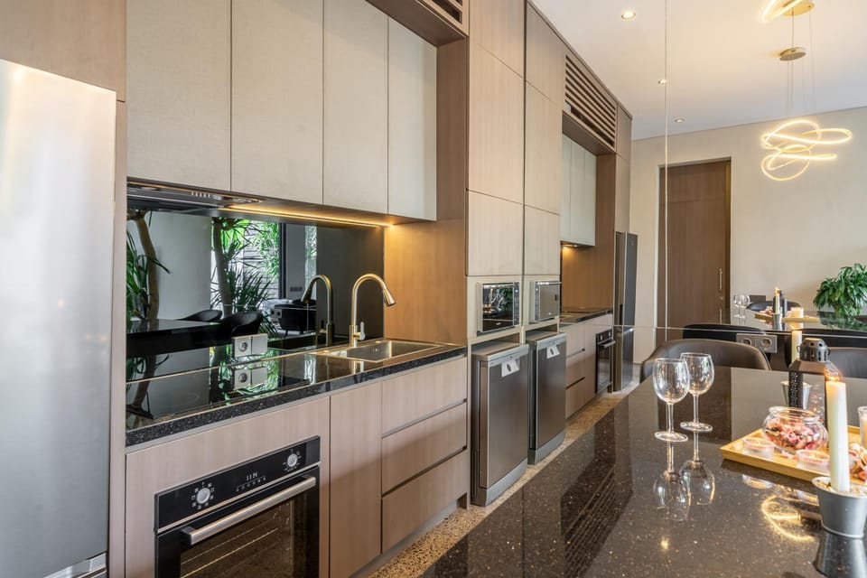 dishwasher, oven, stove, kitchen