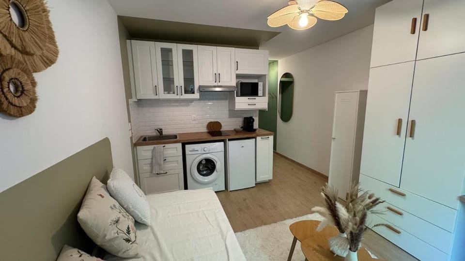 L'ombelle - Studio vert d'eau avec petit extérieur Apartment in Rouen