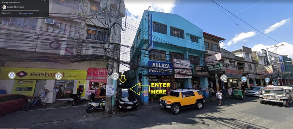 Property building, City view, Street view, Location