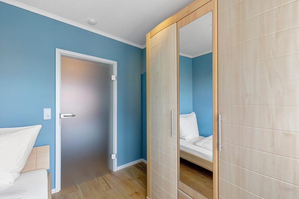 Property building, Living room, Bedroom