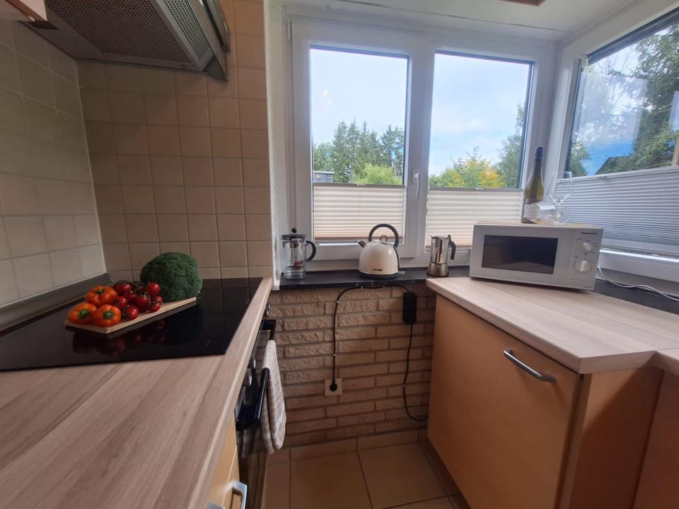 Kitchen or kitchenette, dishwasher, oven, stove, toaster