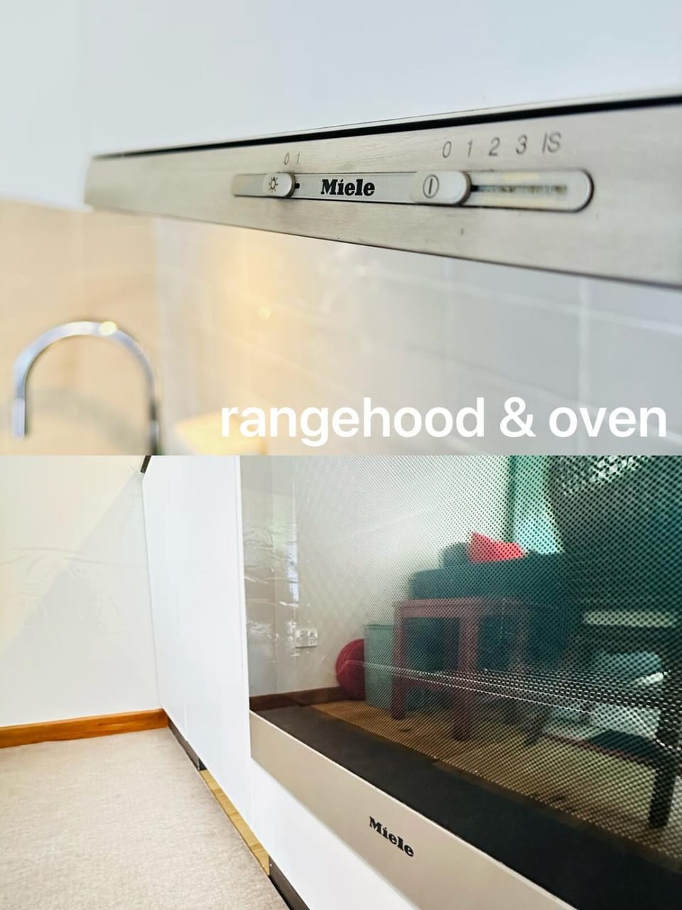 Kitchen or kitchenette, minibar, oven