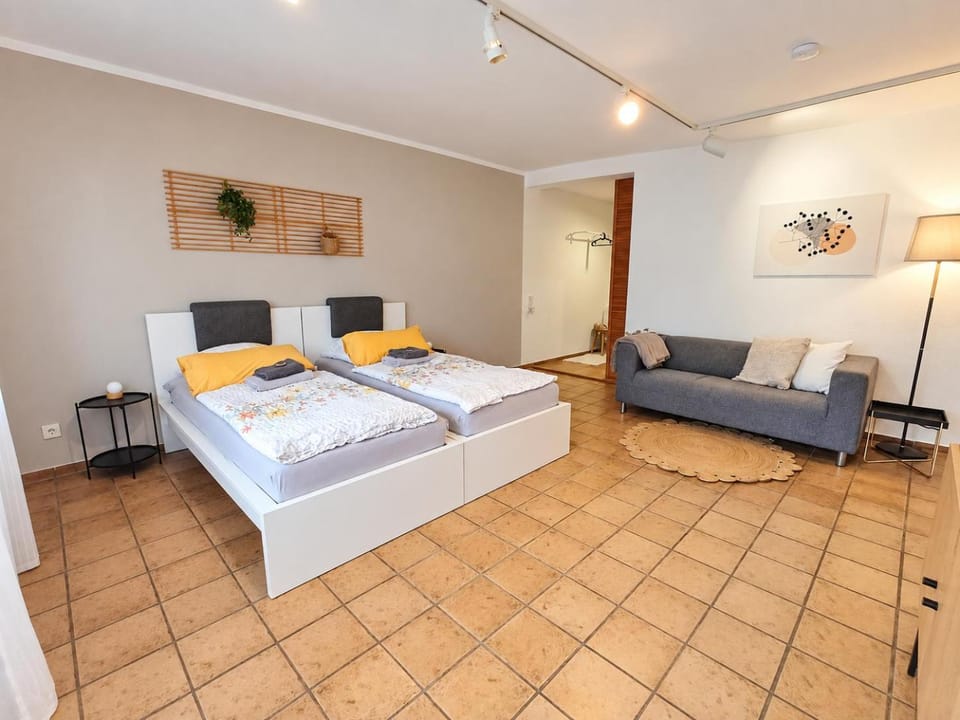 Living room, Bedroom