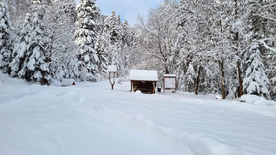 Nearby landmark, Natural landscape, Winter