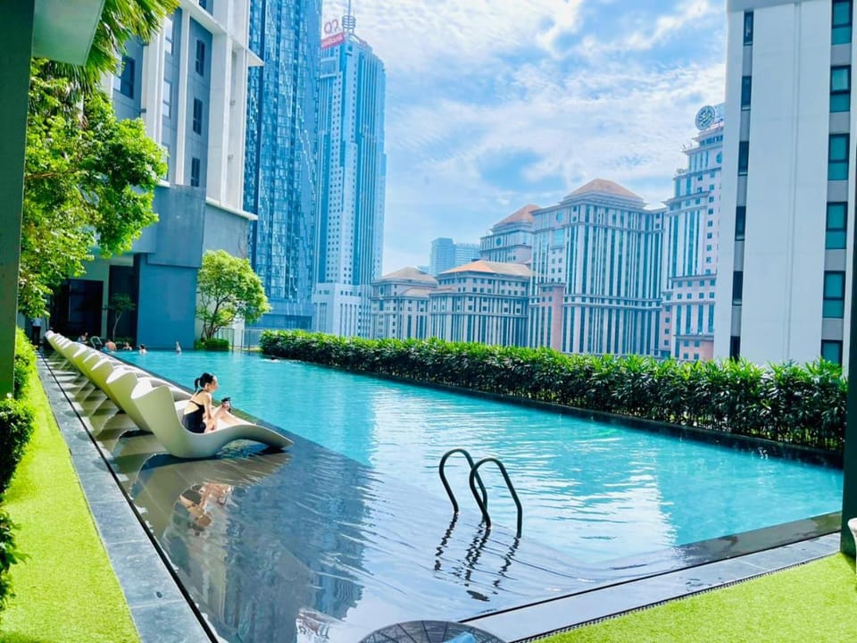 Property building, City view, Swimming pool