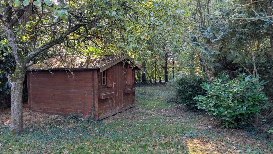 Property building, Garden, Garden view