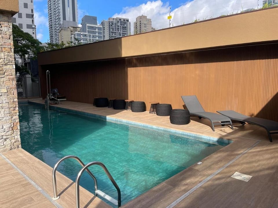 512 Conforto Brooklin Consulado Morumbis metrô 20 passos Apartment in Sao Paulo City