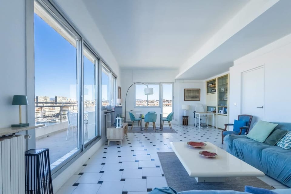 Le 7e ciel - Vue exceptionnelle - Vieux-Port - Clim Apartment in Marseille