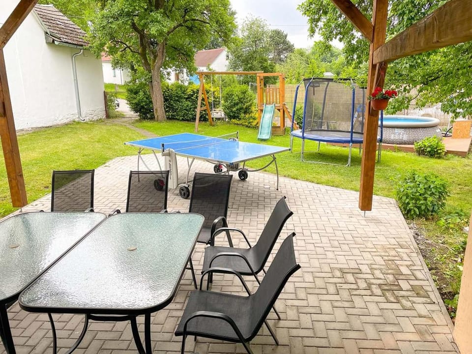 Children play ground, Seating area, Swimming pool