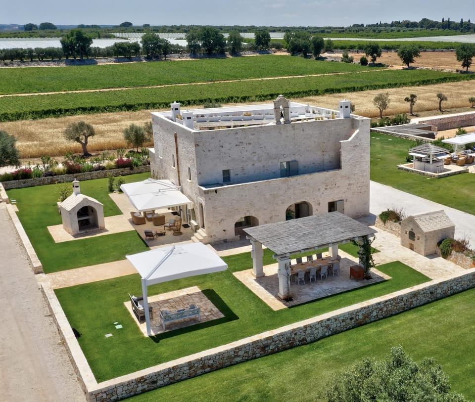 Property building, Bird's eye view, Garden, Garden view