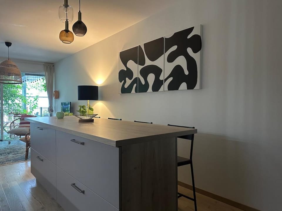 Appartement design avec terrasse - Bastide Apartment in Bordeaux