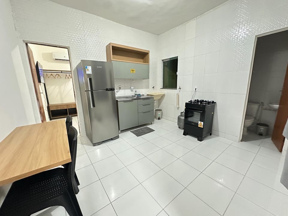 Apartamento Flat 101 com sacada e vista em Belém Pedreira Apartment in Belém