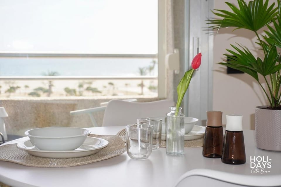 Natural landscape, Dining area, Sea view