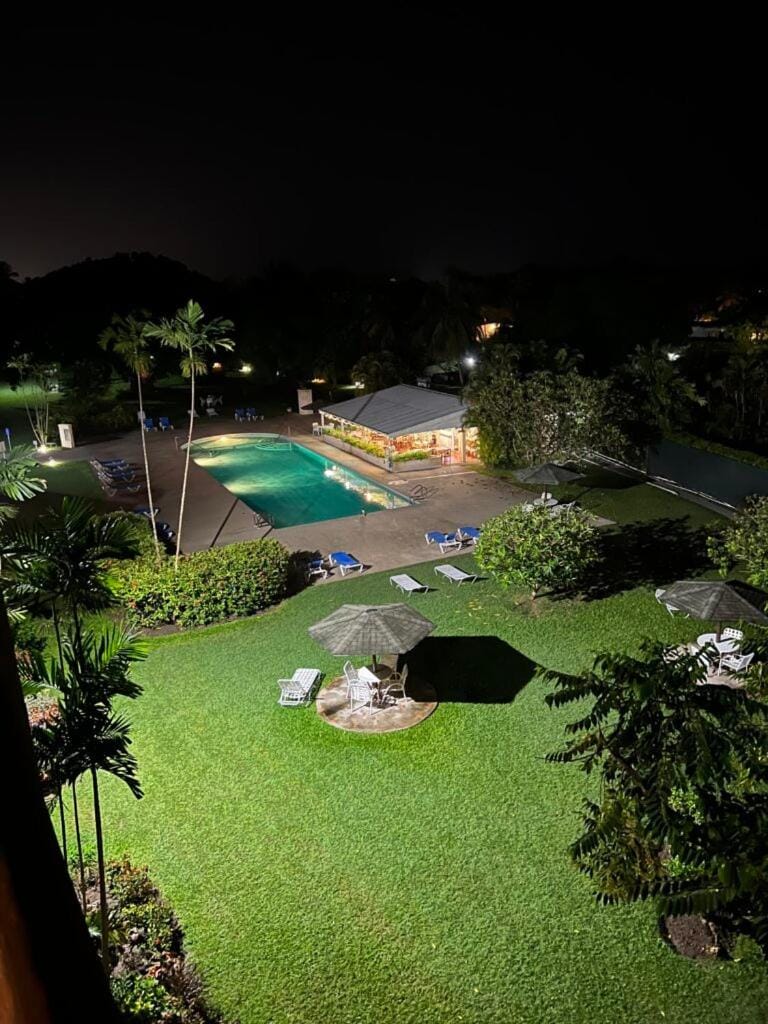 Cosy apartment with pool and garden view Apartment in Holetown