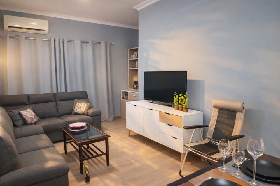 Communal lounge/ TV room, TV and multimedia, Living room, air conditioner