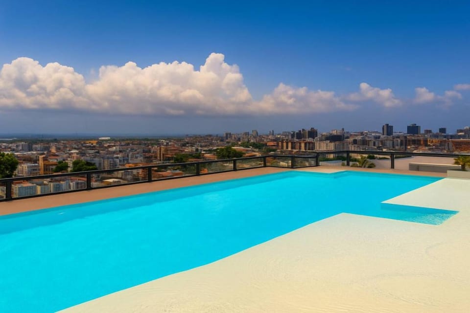 Pool view, Swimming pool